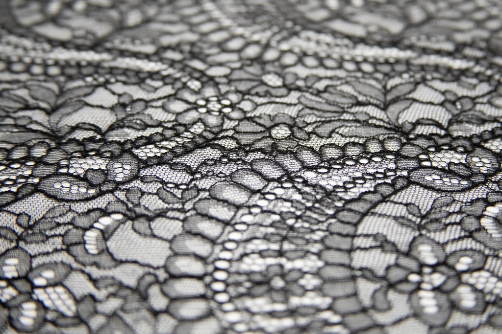 Black Chantilly Lace, Made in France