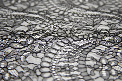 Black Chantilly Lace, Made in France
