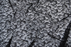 Abstract Lace in Black, Made in France