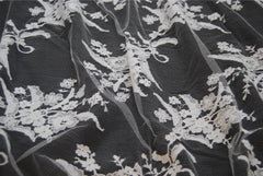 Bridal Cotton Lace in Off-White, Made in France