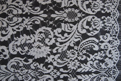 Cotton Lace in Off-White, Made in France
