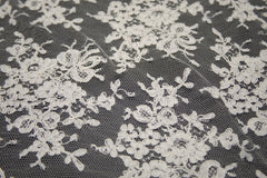Alencon Lace in Ivory, Made in France