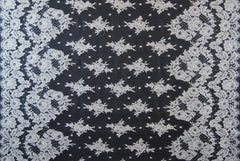 Alencon Bridal Lace in Off-White, Made in France