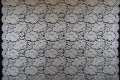 Floral Lace in Off-White/White, Made in France