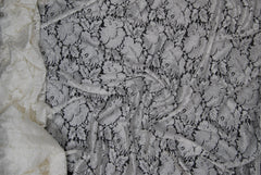 Floral Lace in Off-White/White, Made in France