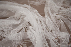 The Best French Leavers Allover Off-White Chantilly Lace