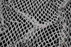 Abstract Stretch Lace in Off-White, Made in France