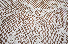 The Best French Leavers Allover Off-White Stretch Geometric Lace
