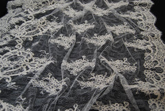 Alencon Bridal Lace in Off-White, Made in France