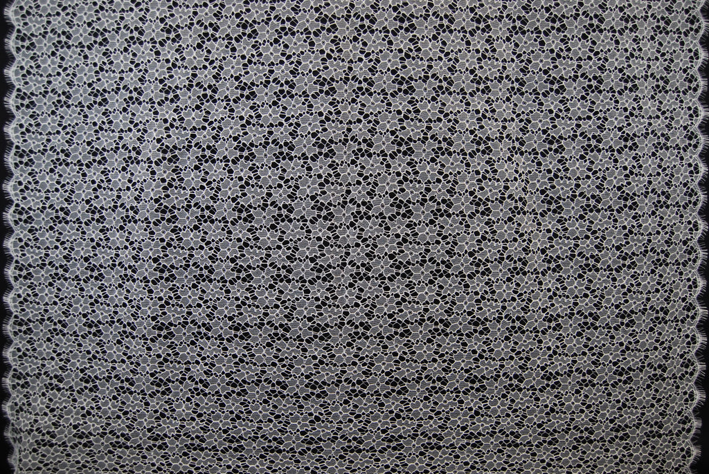 Floral Lace in Off-White, Made in France