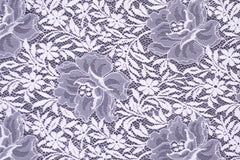 The Best French Leavers Allover Non-Optic White Floral Lace
